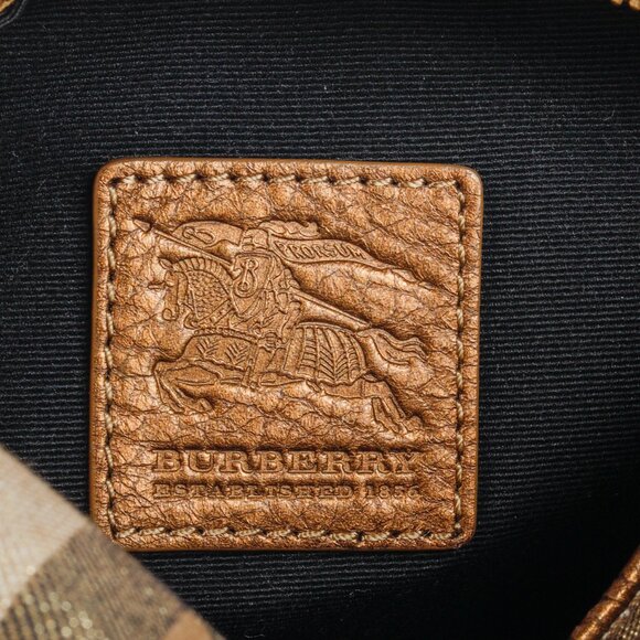 Burberry Tan and Black Mini Bag - Picture 12 of 13